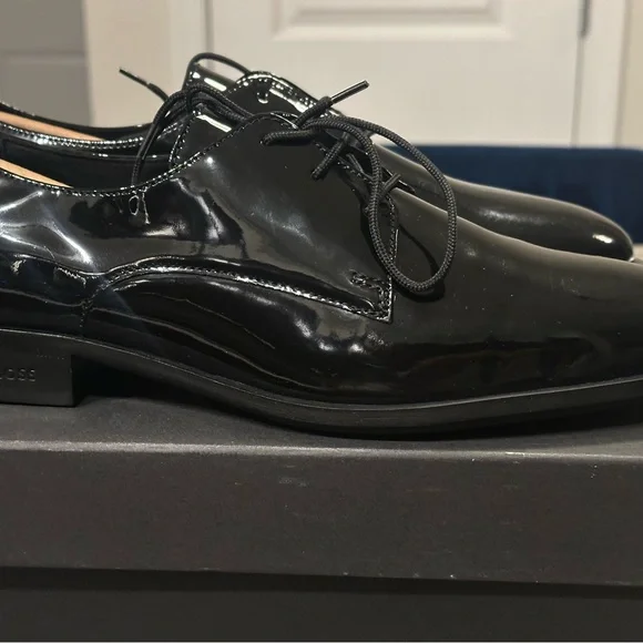 Hugo Boss Black Leather Oxfords Sleek Formal Design Amazon.com | Hugo Boss Men main image 3
